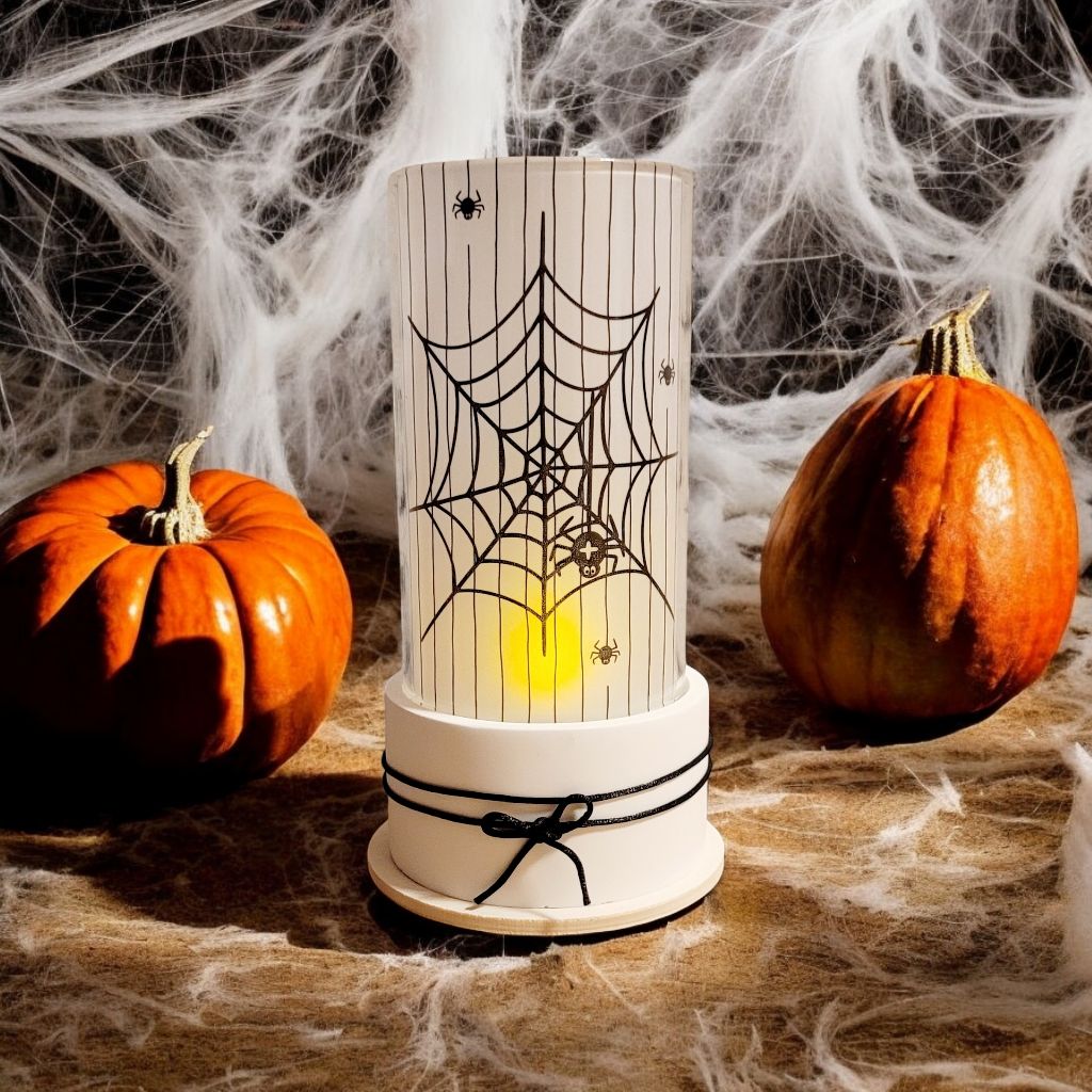 Windlichtgläser Halloween - 4 Varianten