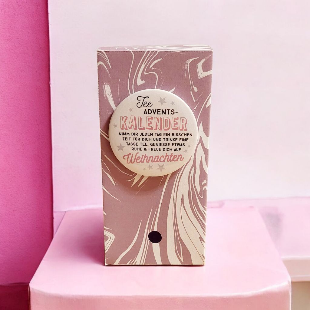 Adventskalender für Tee - 4 Varianten