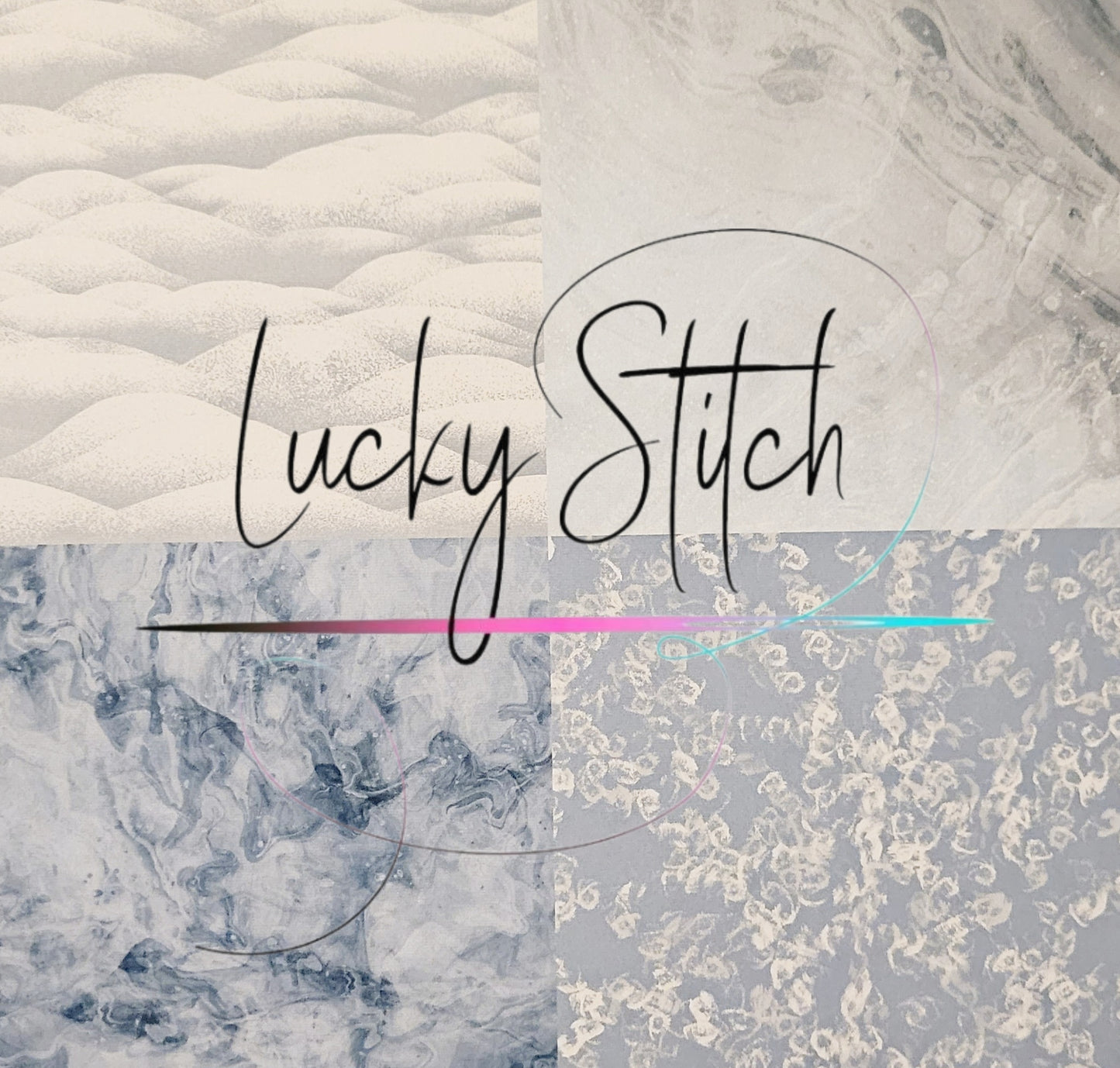 Adventskranz - Modell Häuser mit Dekorpaper