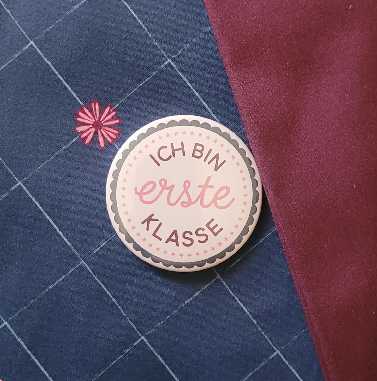 Button Anhänger in Farben zum Ranzen