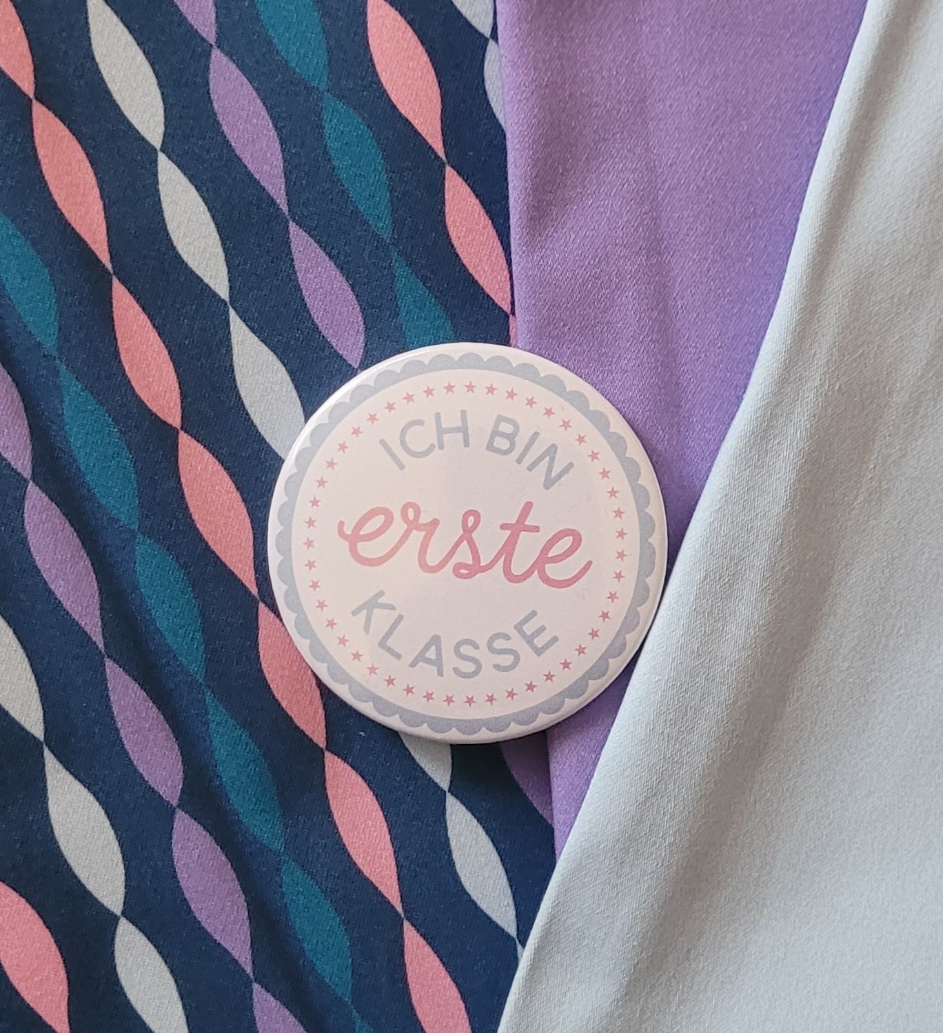 Button Anhänger in Farben zum Ranzen