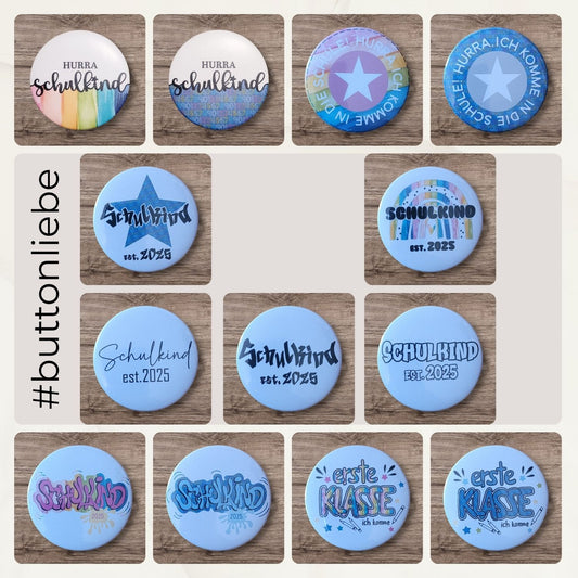 Schulkind Button