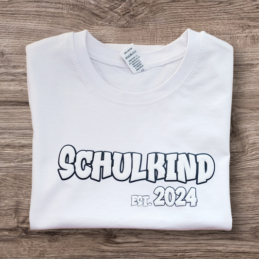 Schulkind Shirt - Graffiti Style, Design 2