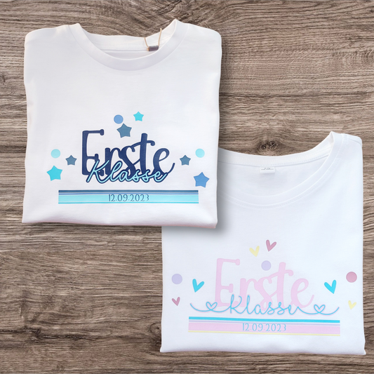 Schulkind Shirt - Erste Klasse