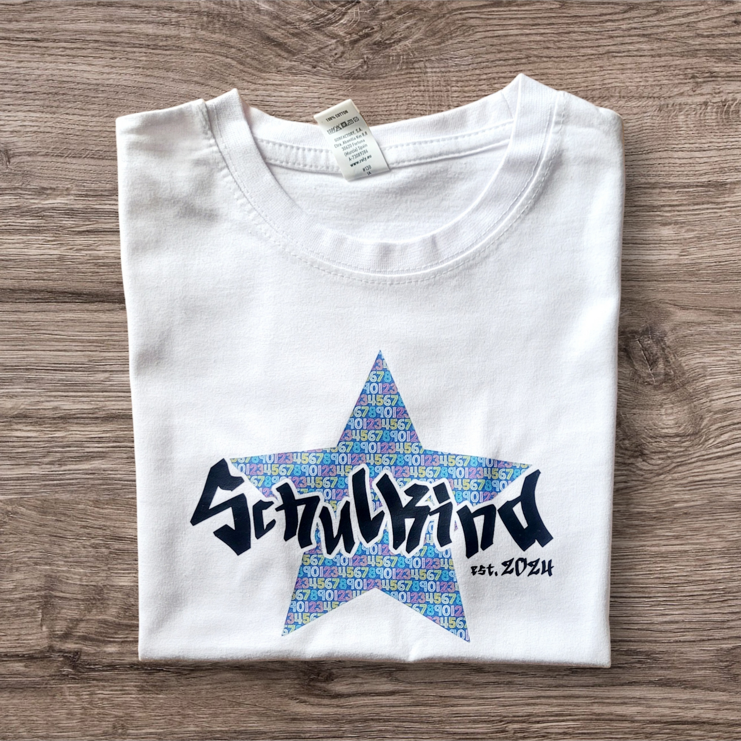 Schulkind Shirt - Rainbow/Star