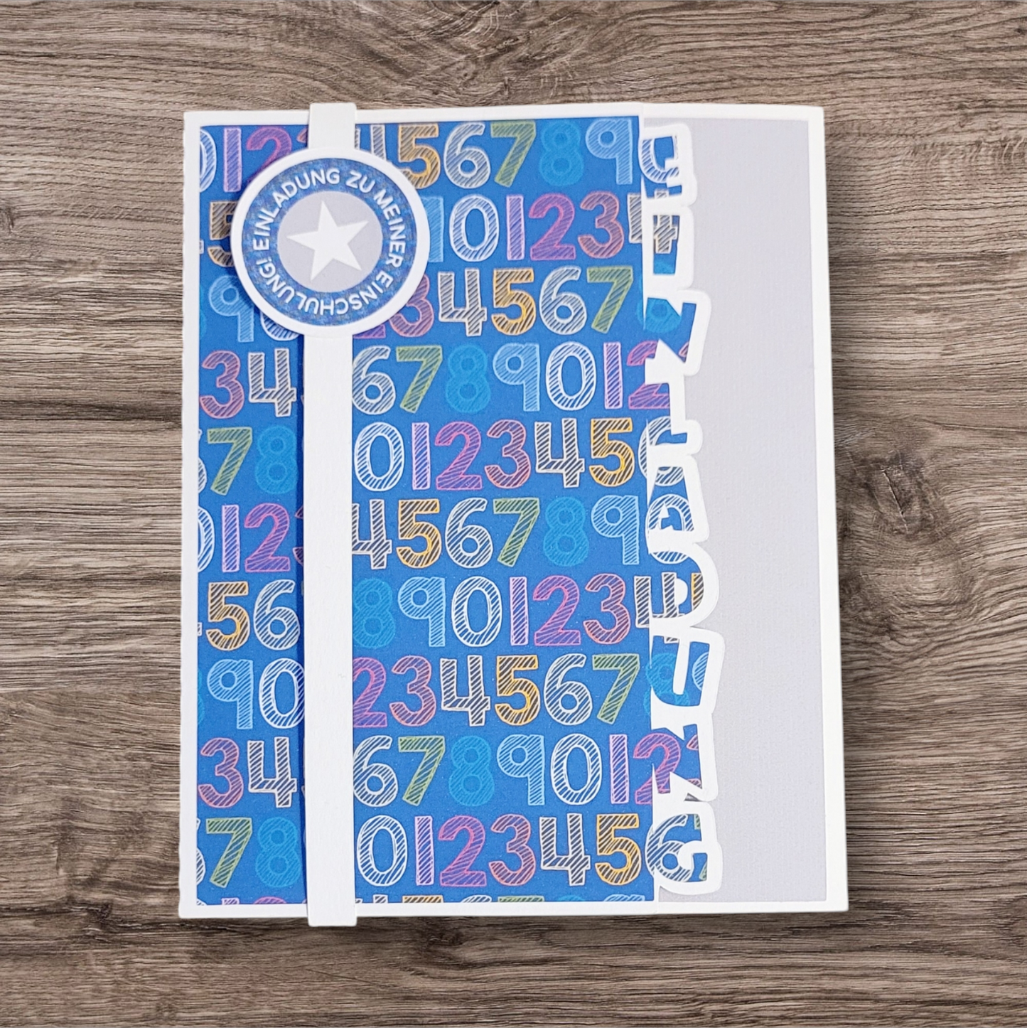 Einladungskarte Einschulung - Design Star