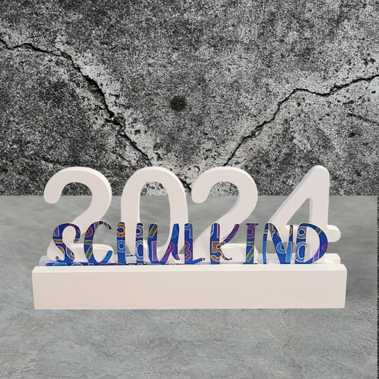 Schulkind + Jahr Aufsteller - Design Star