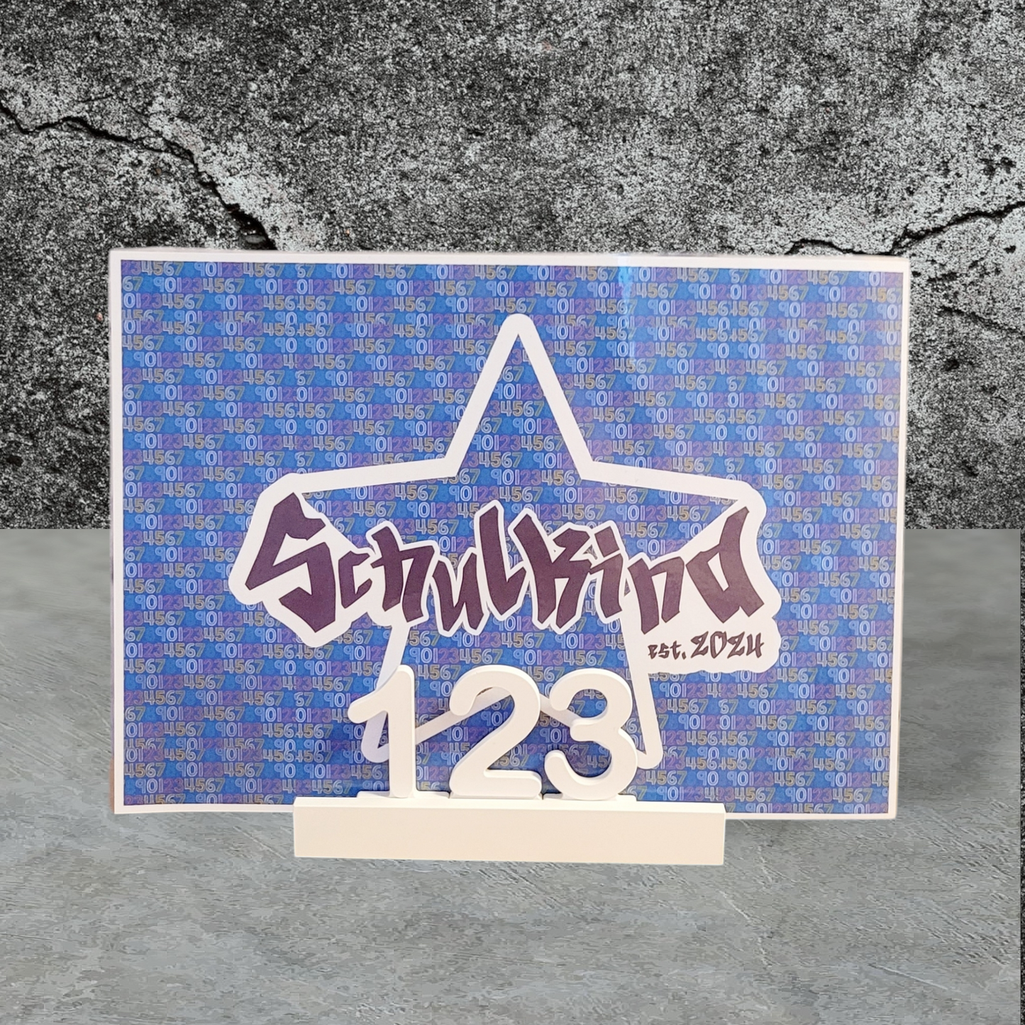 Tisch-Set 1 2 3 - Design Star