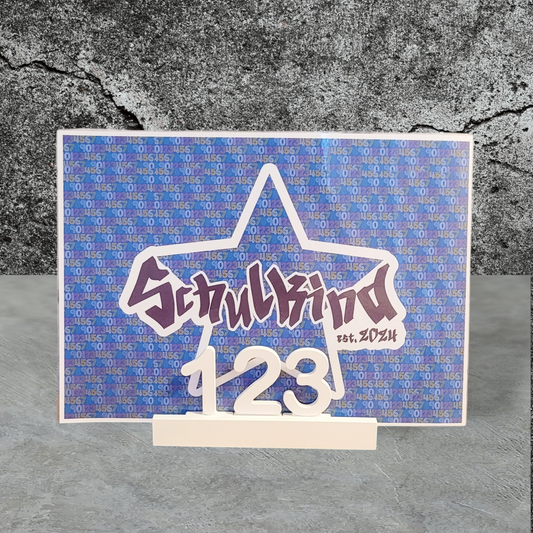 Tisch-Set 1 2 3 - Design Star