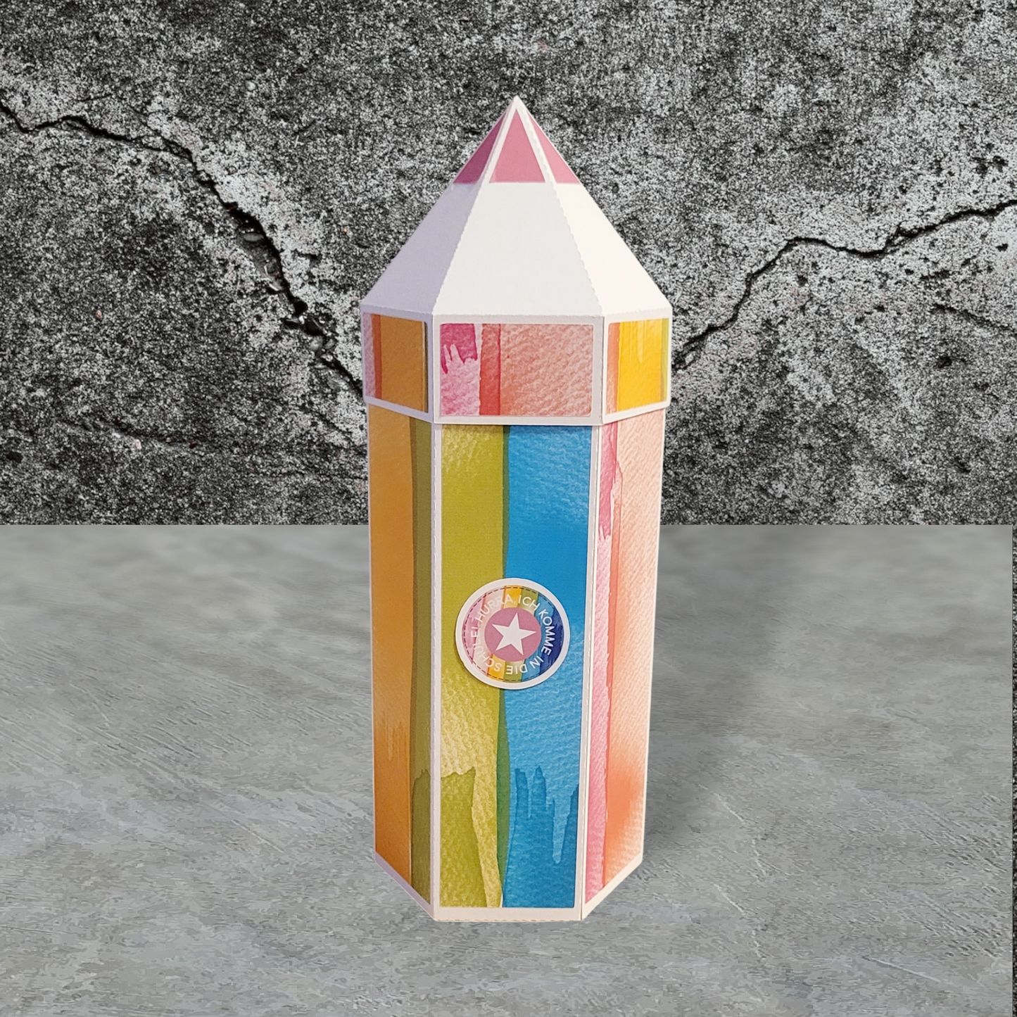 Papeterie Stifte Boxen - Star/Rainbow