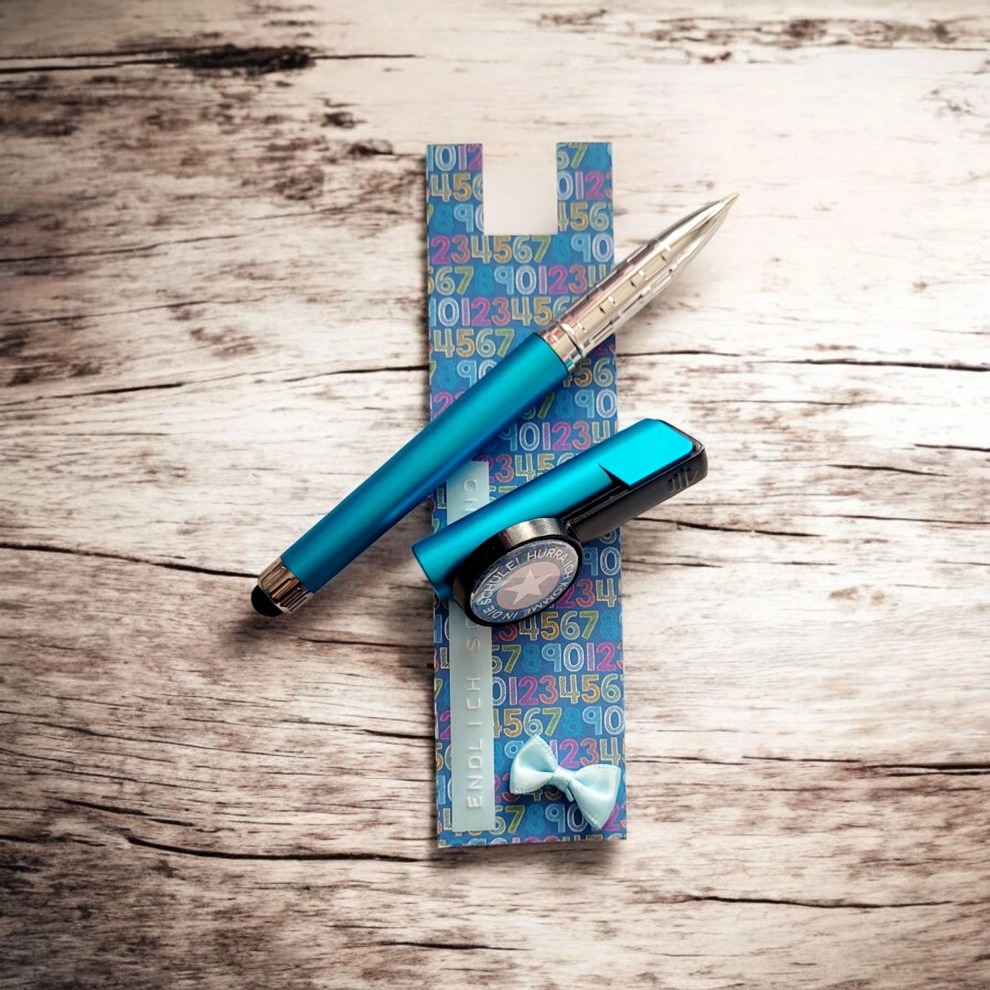 Schulkind Button Gelstift -TouchPen - Handyhalter