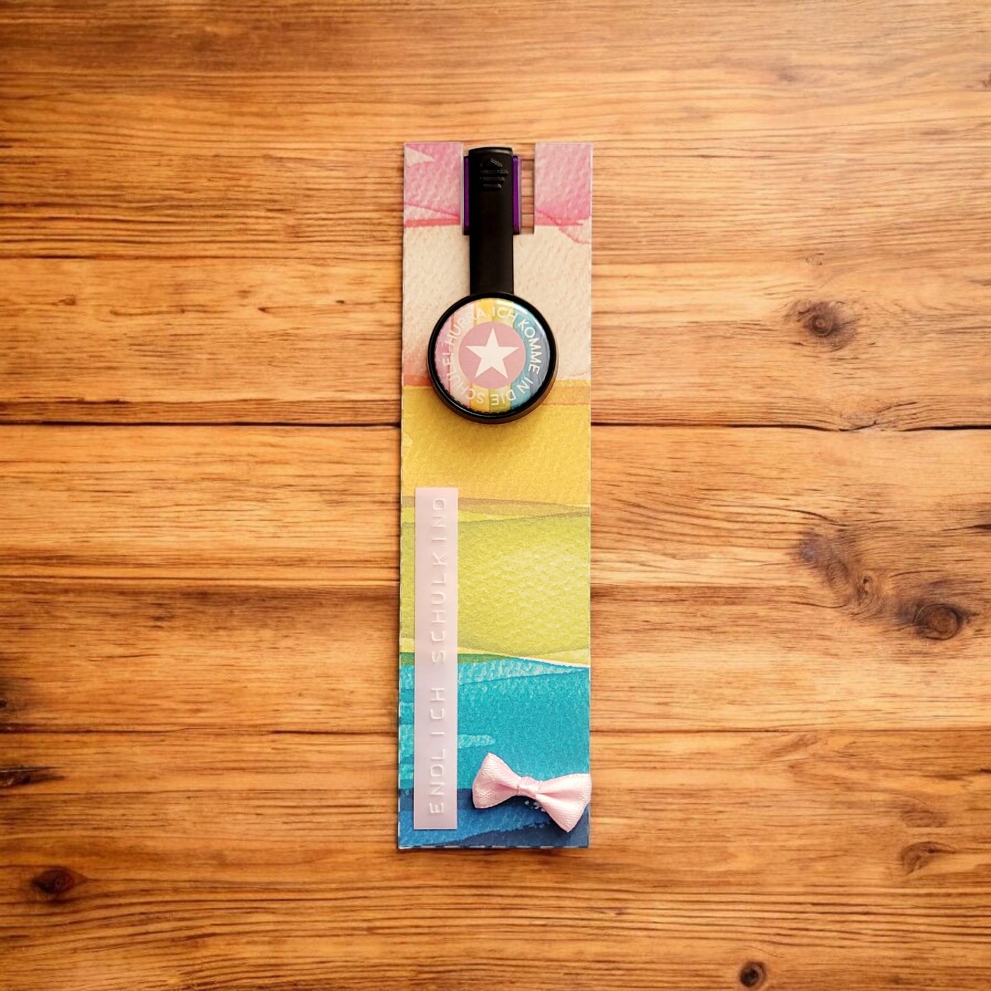 Schulkind Button Gelstift -TouchPen - Handyhalter