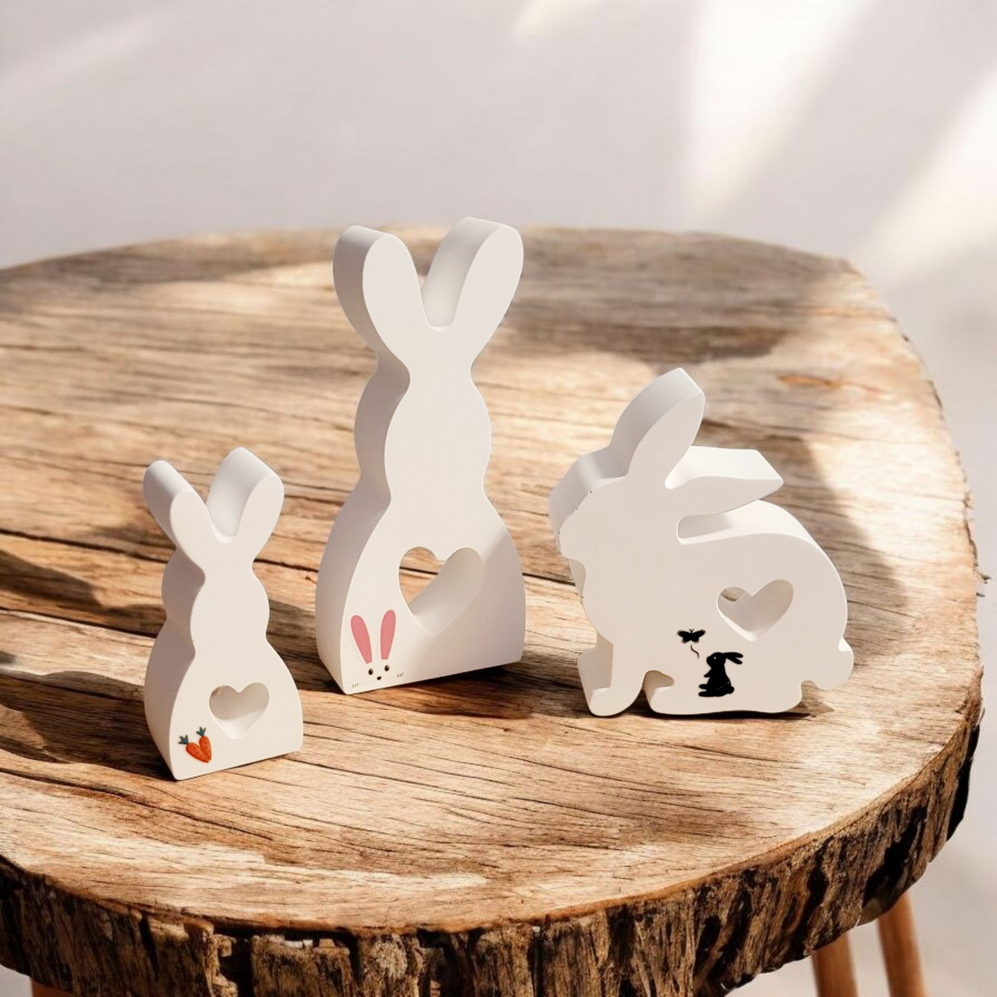 Hasen Dekoration - Set 3