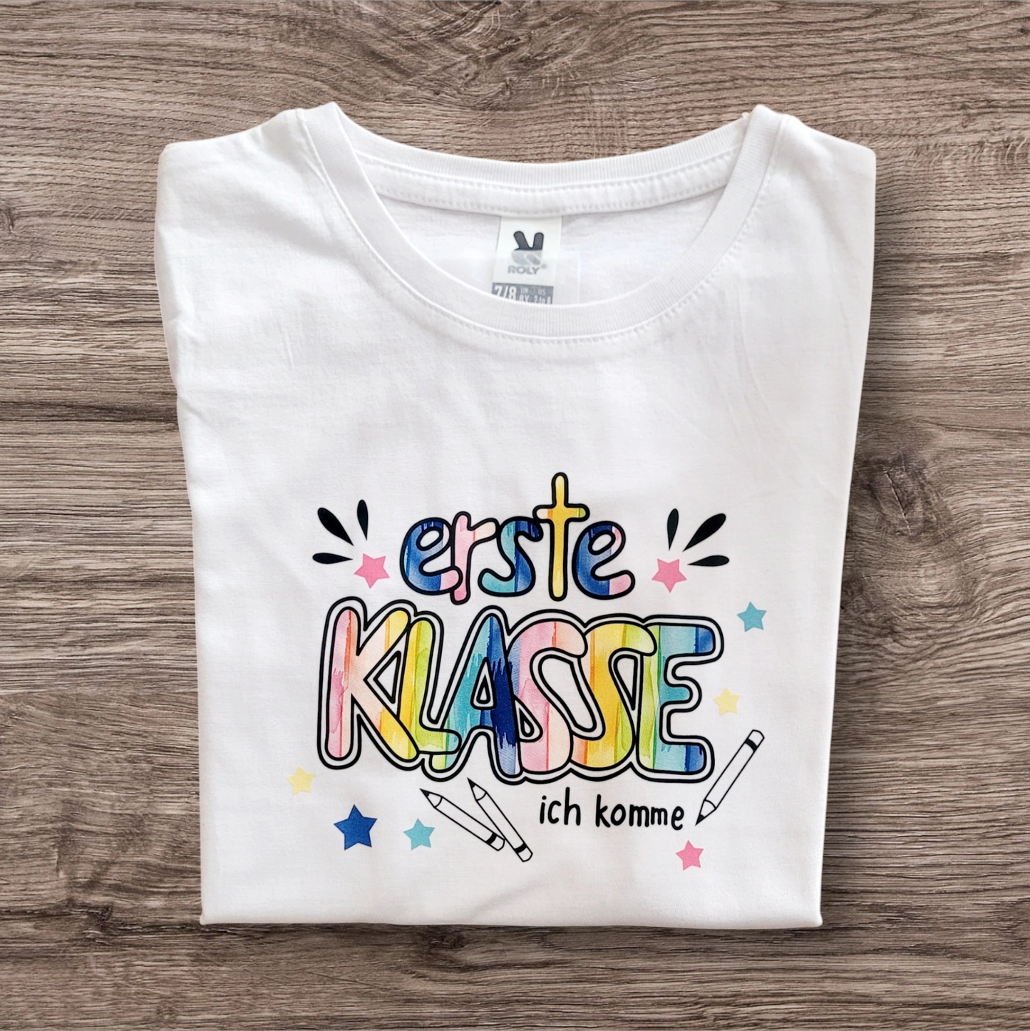 Schulkind Shirt - Erste Klasse ich komme