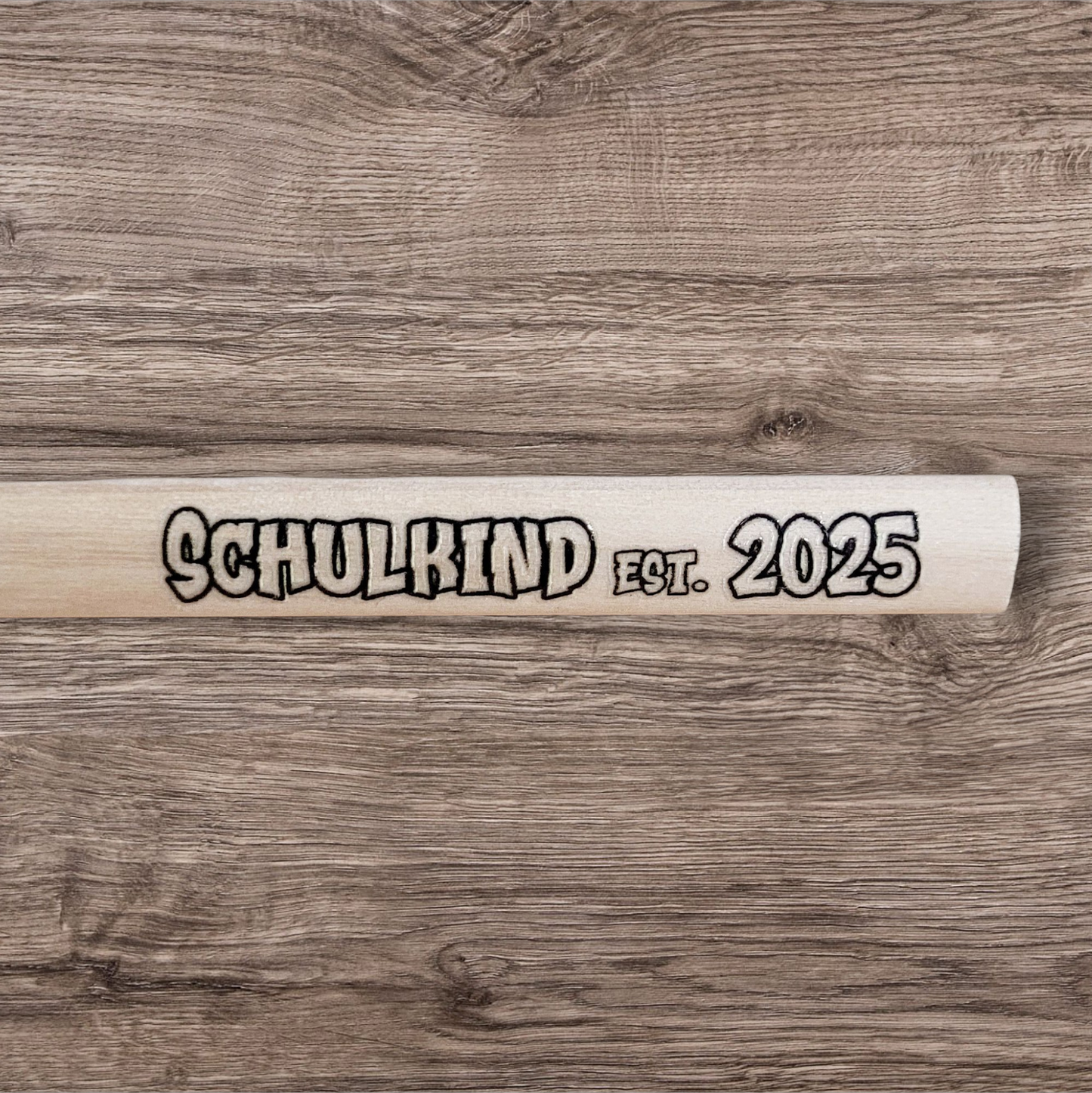 Holz Bleistift / Multicolor Buntstift - Schulkind