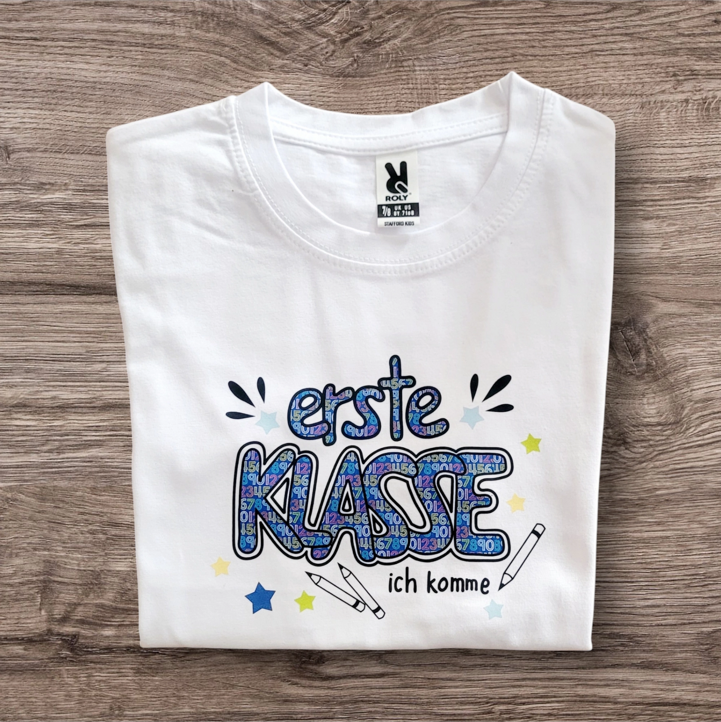 Schulkind Shirt - Erste Klasse ich komme