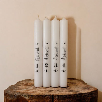 Adventskranz - Modell Zahlen mit Standfuß