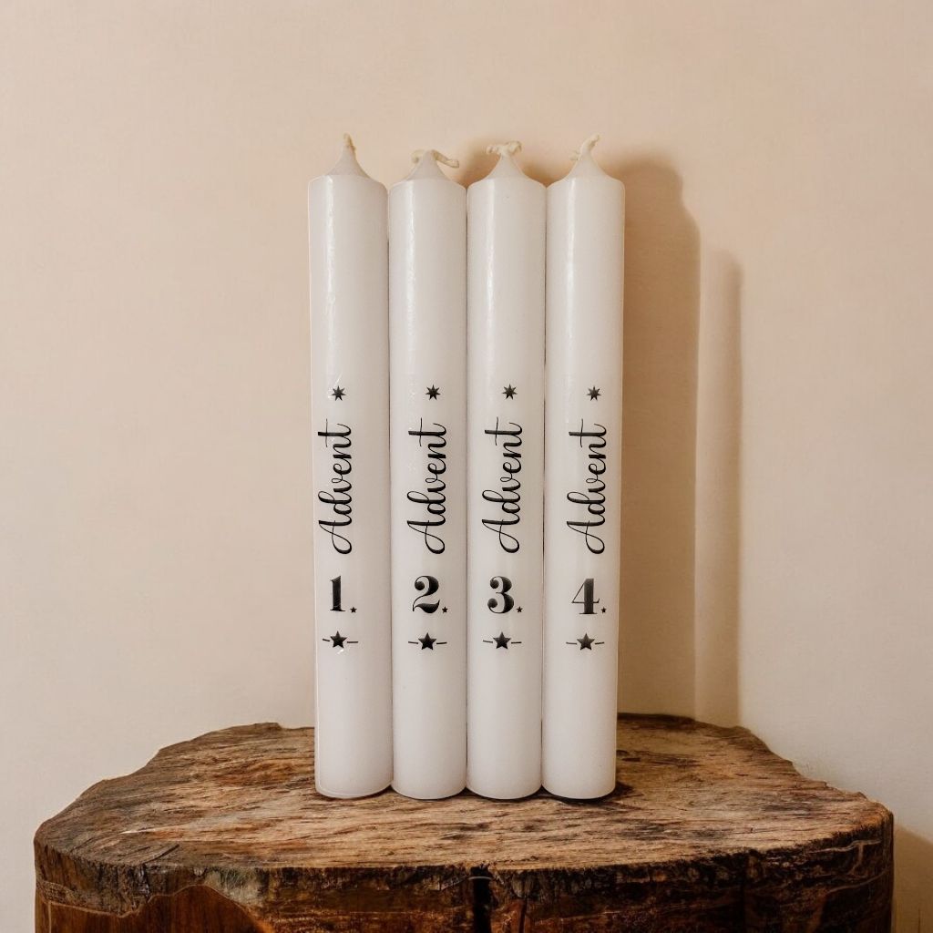 Adventskranz - Modell Zahlen mit Standfuß