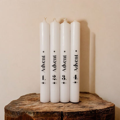 Adventskranz - Modell Zahlen mit Standfuß