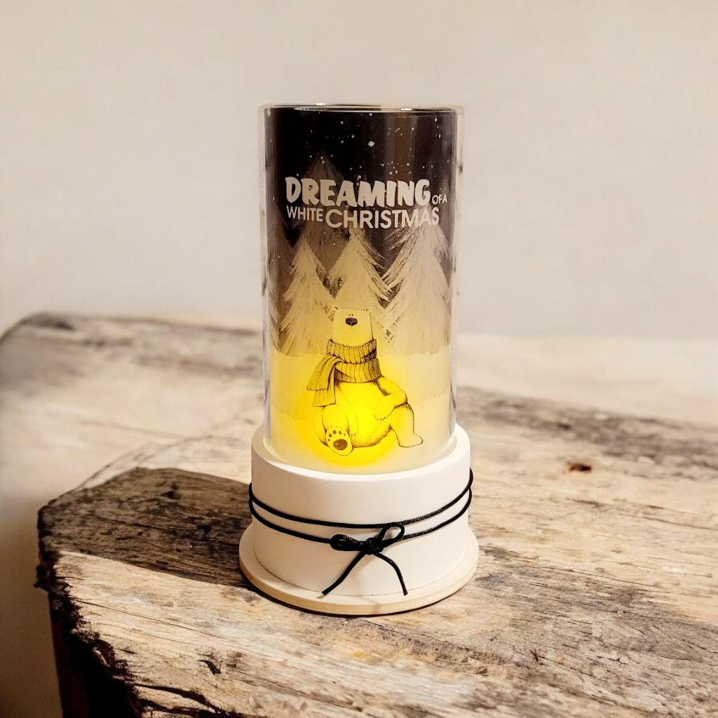 Windlichtgläser XMAS - 6 Varianten