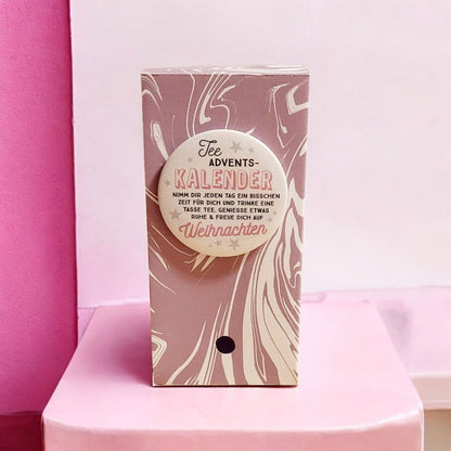 Adventskalender für Tee - 4 Varianten