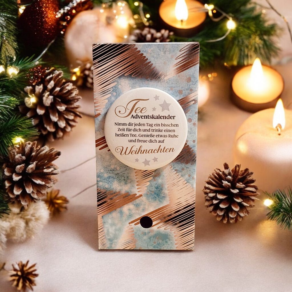Adventskalender für Tee - 4 Varianten
