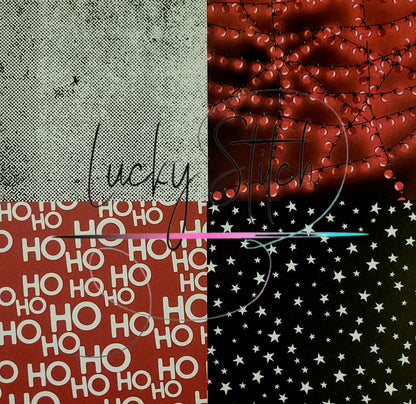 Adventskranz - Modell Sterne mit und ohne Dekor Paper Front