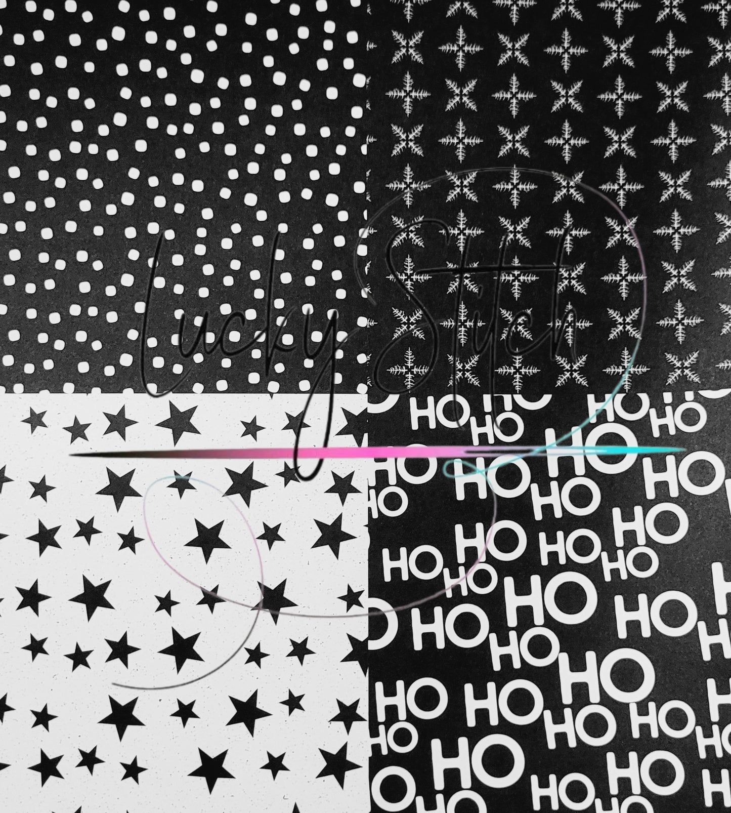 Adventskranz - Modell Sterne mit und ohne Dekor Paper Front