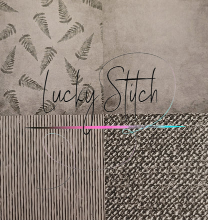 Adventskranz - Modell Sterne mit und ohne Dekor Paper Front