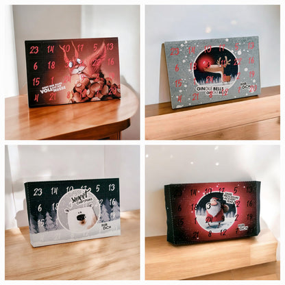 Adventskalender zum befüllen - 4 Designs