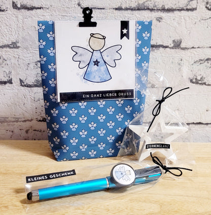 Stern und Gelstift - Geschenkset