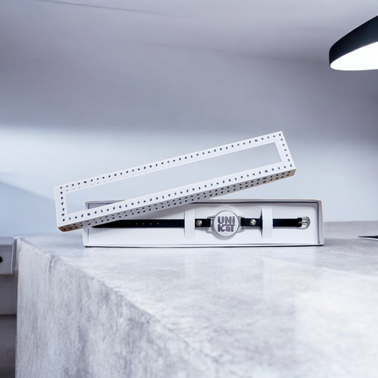 Statement Button Lederarmband