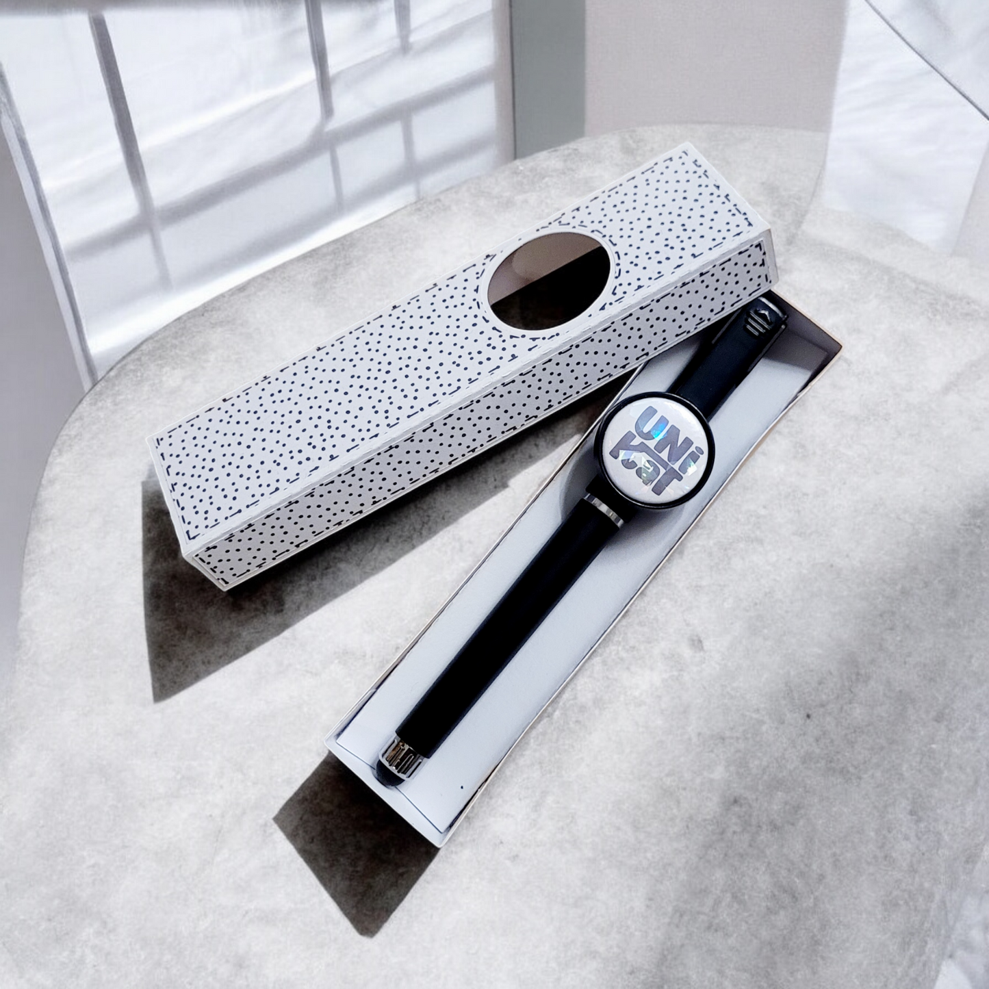 Statement Button 3-in 1 Gelstift / TouchPen / Handyhalter