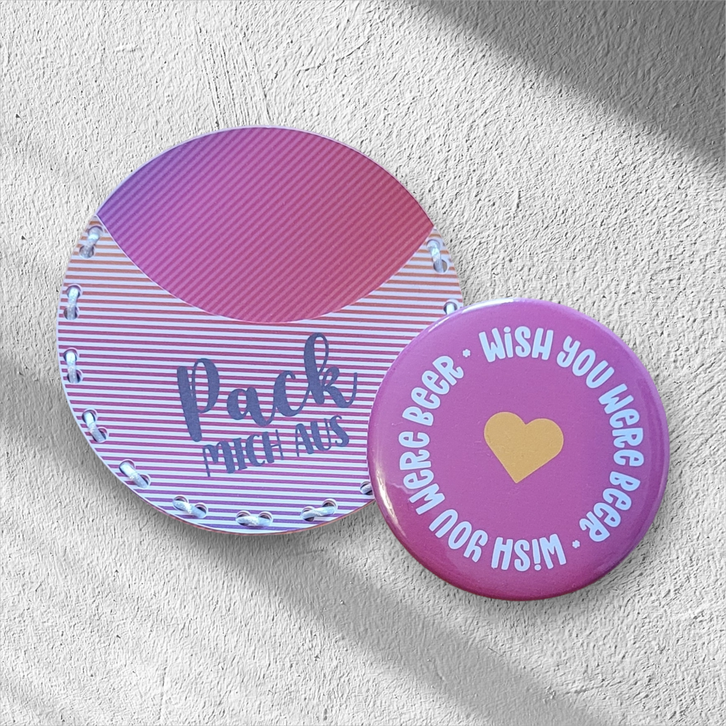 Statement Button Flaschenöffner Magnet