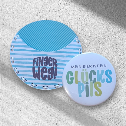 Statement Button Flaschenöffner Magnet