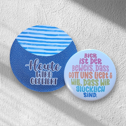 Statement Button Flaschenöffner Magnet