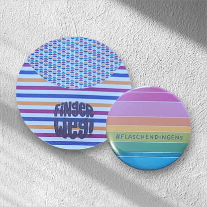 Statement Button Flaschenöffner Magnet