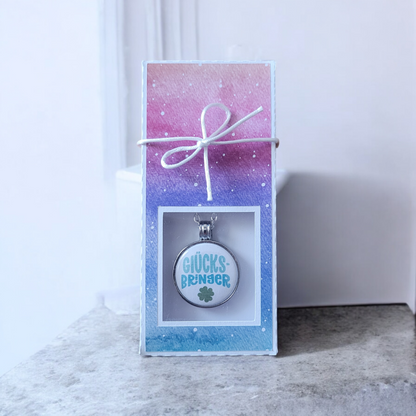 Statement Button Halskette