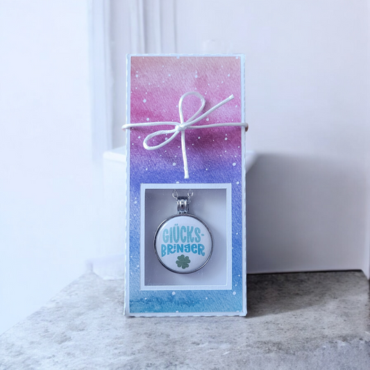 Statement Button Halskette