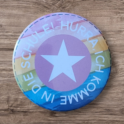 Schulkind Button