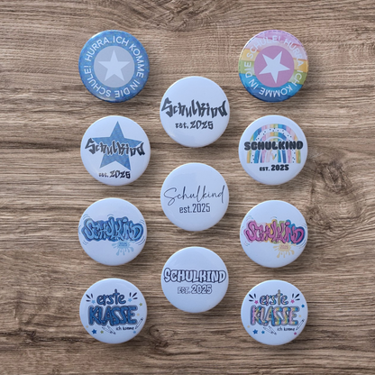 Schulkind Button