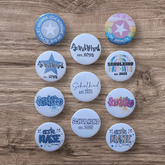 Schulkind Button